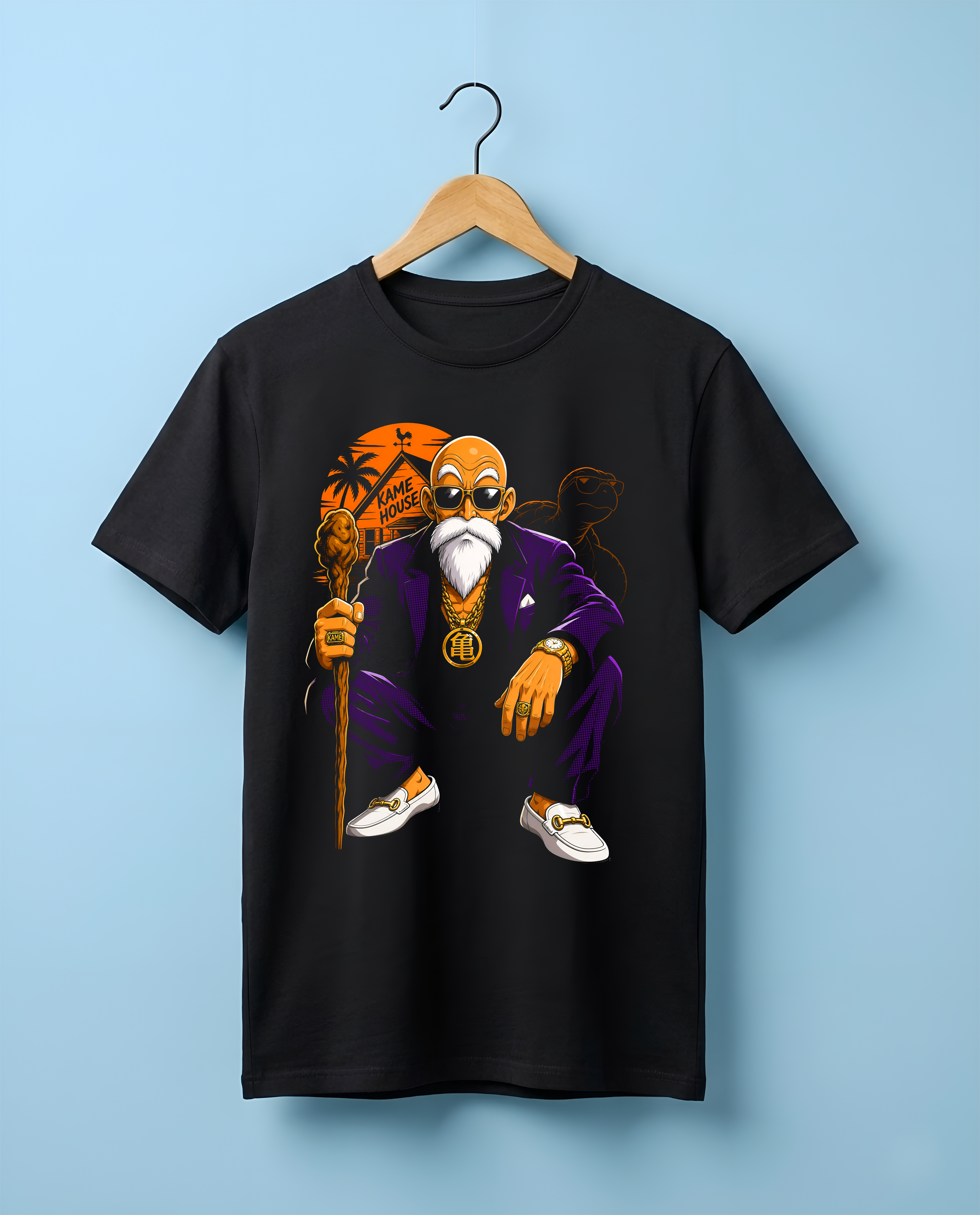 Camiseta Maestro Kame Estilo Urbano + Pin Metallico