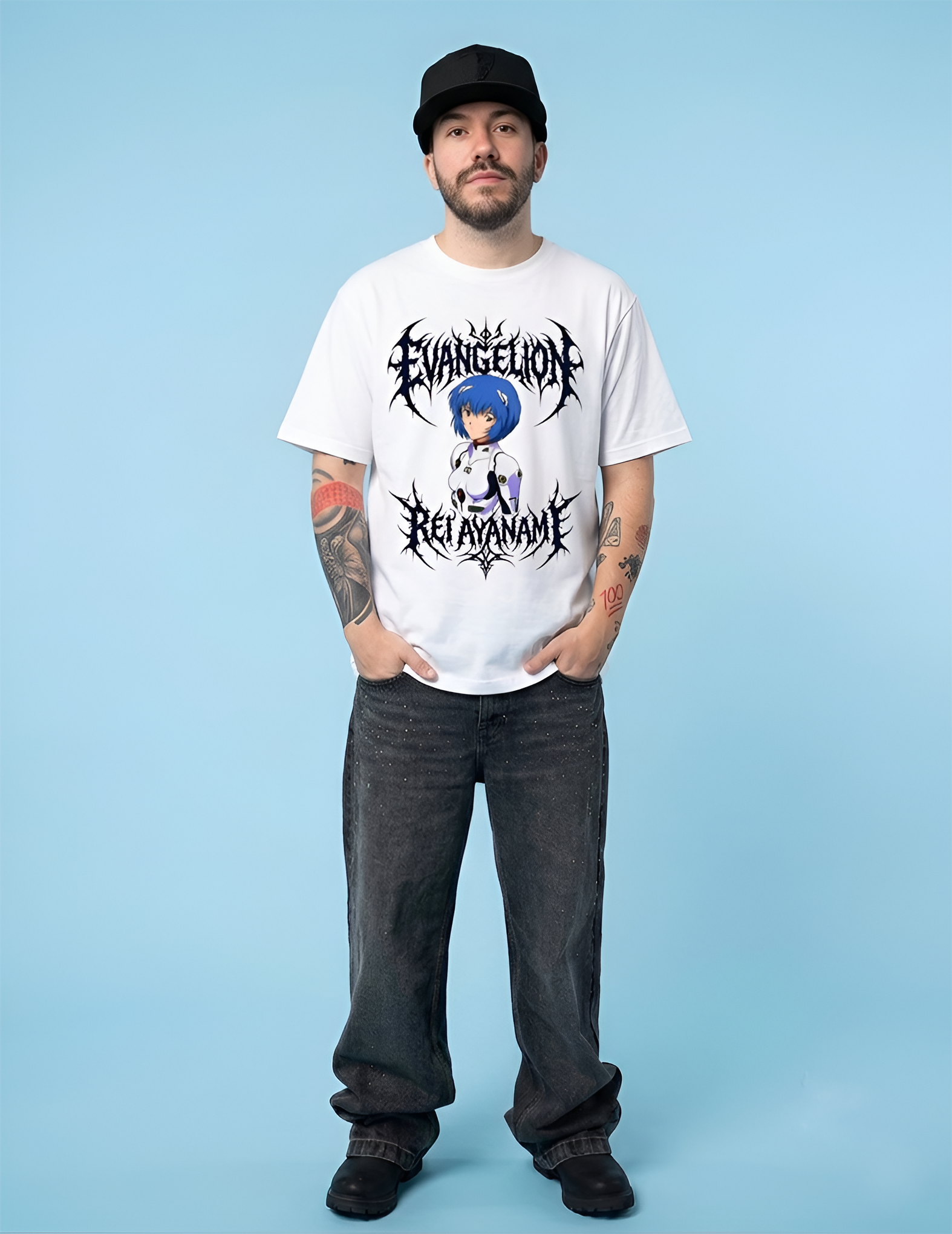 Camiseta Evangelion Rei Ayanami