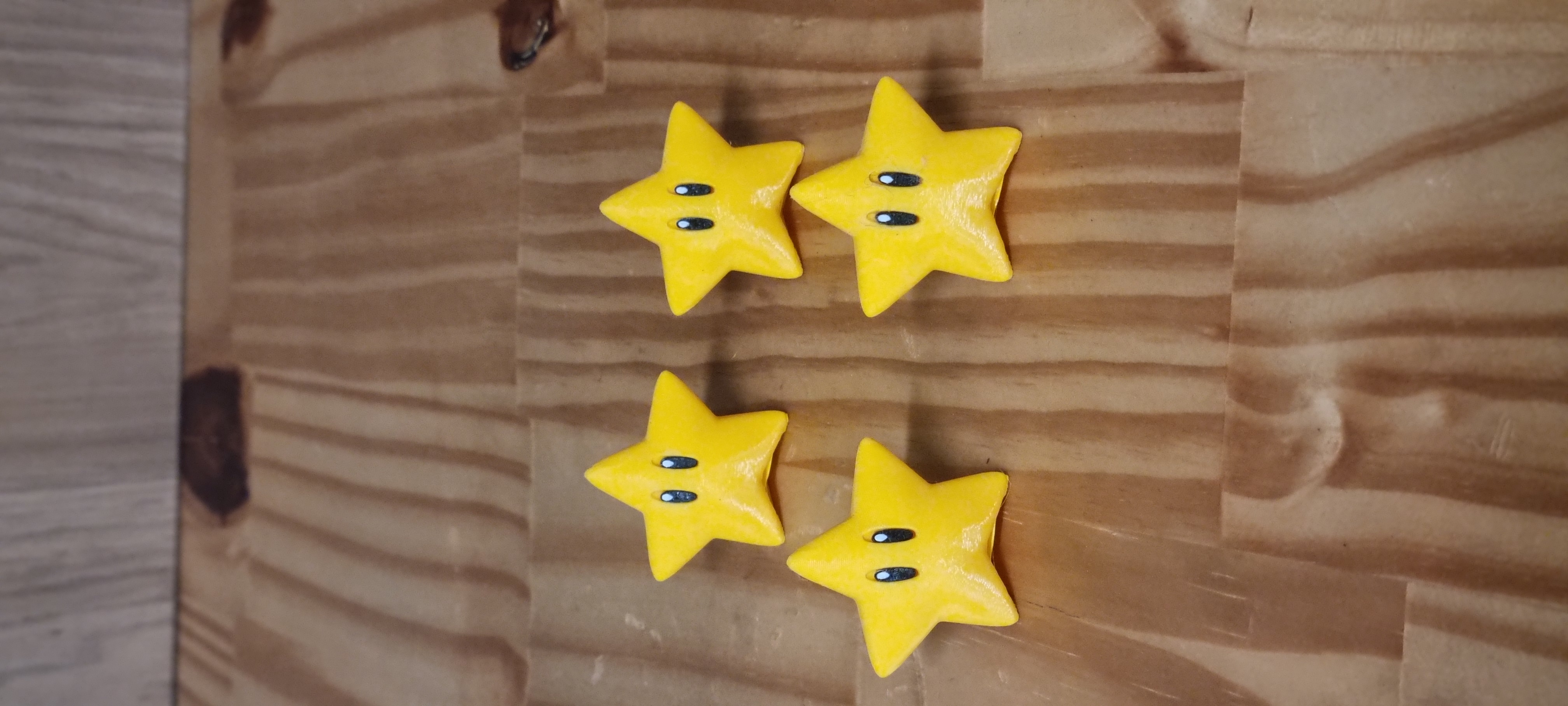 Estrelas de Super Mario - 5 unidades