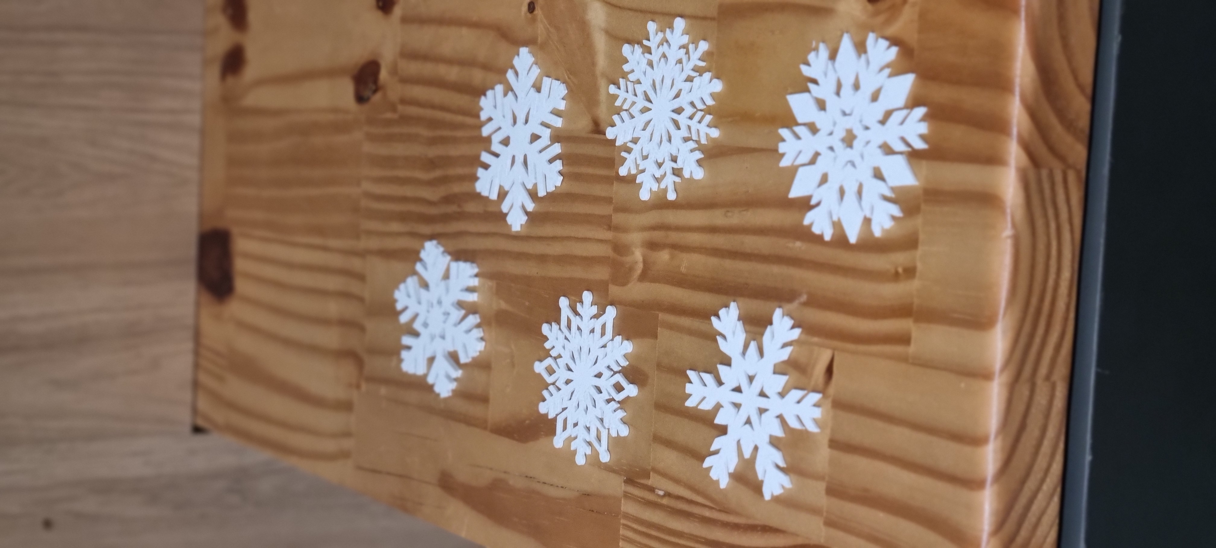 Adesivos de floco de neve