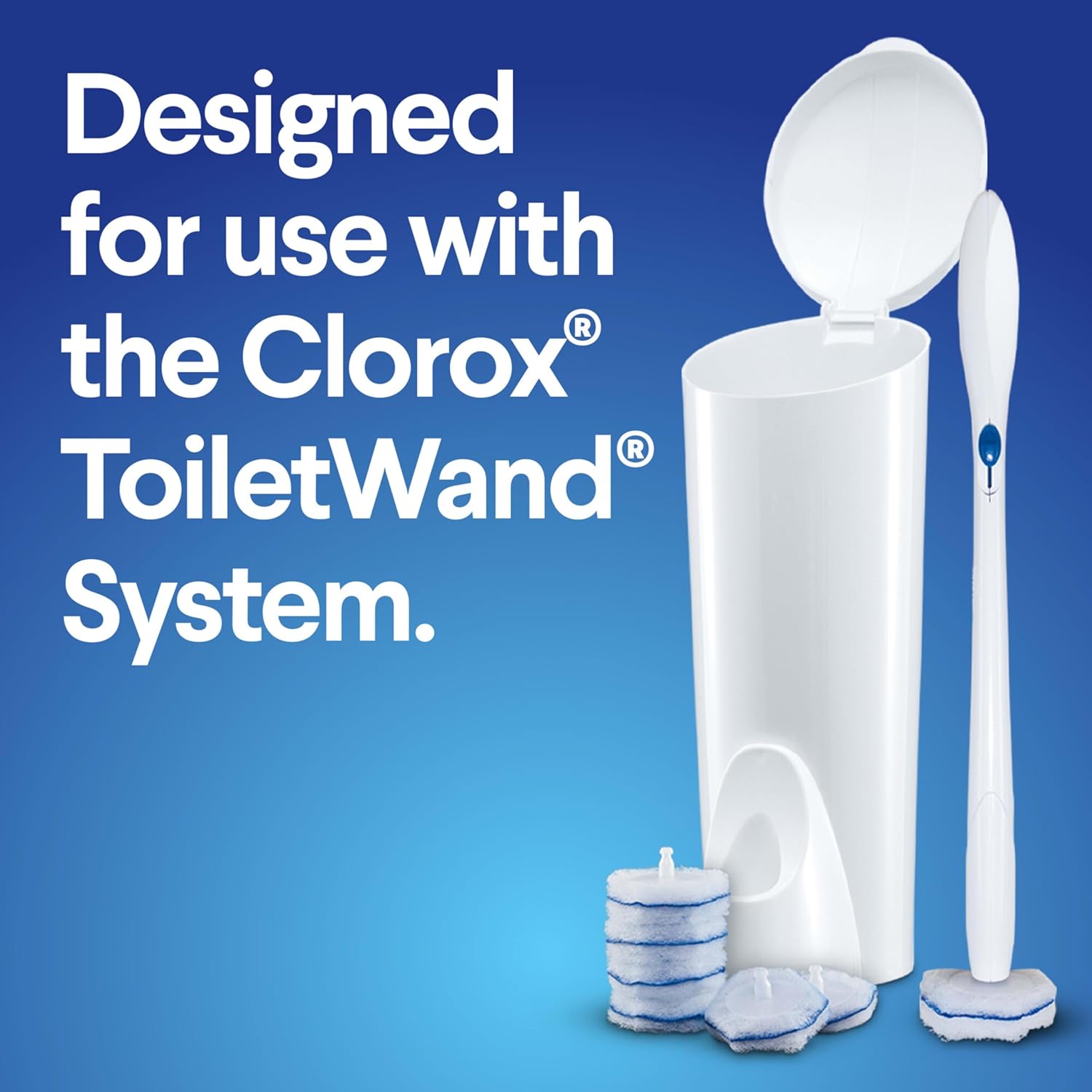 CLOROX ToiletWand Toilet Cleaning Refills, Disinfecting