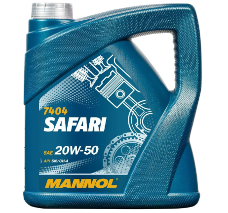 Mannol Safari 20W-50 4L