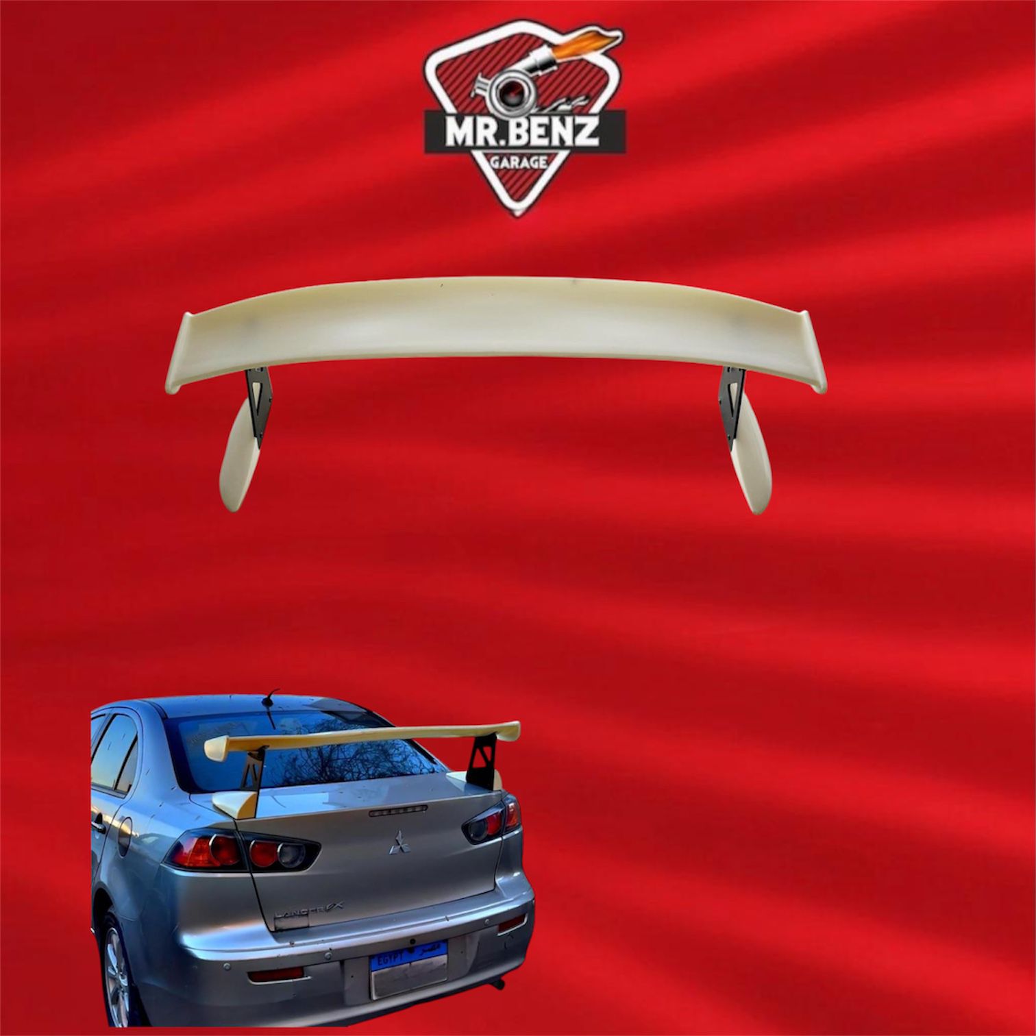 جناح خلفي سبويلر للسيارة  قرش