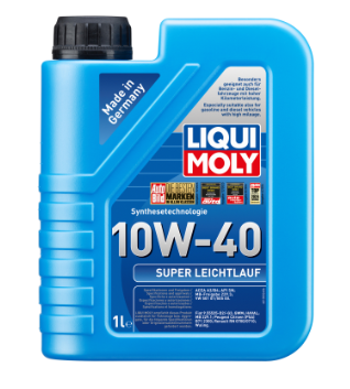 Liqui Moly 10W-40 Engine Oil With Super Low Vescosity, 1 Litres