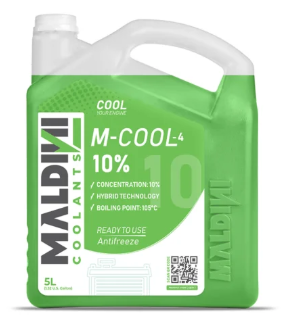 Maldini Coolant Green – Anti freeze 10% – 5L