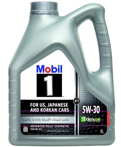 Mobil 1 X1 5W-30 Motor Oil - 4 Liters
