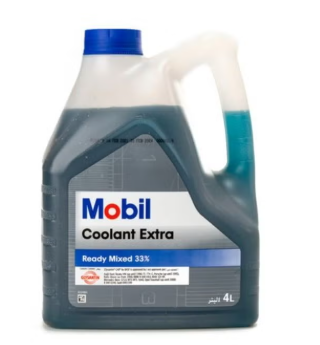 MOBIL Coolant Extra Radiator Fluid - Ready Mixed 33% - 4 L