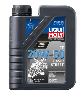 LIQUI MOLY Motorbike 4T 20W-50 Basic Street 1L