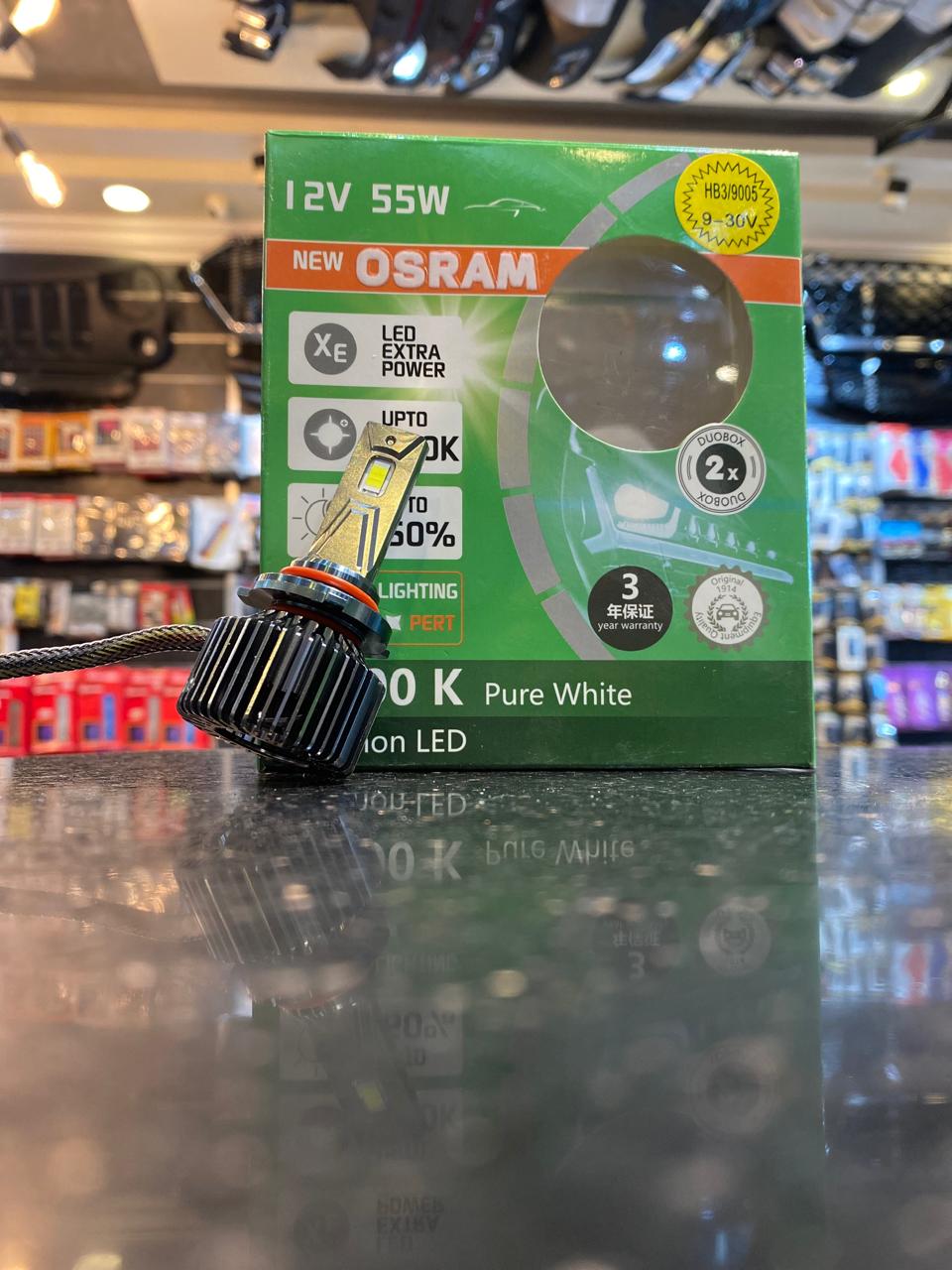 لمبة LED سيارات 12V 55W h8 h11