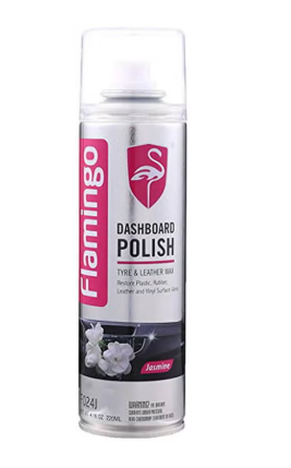 FLAMINGO Dashboard Polish Spray, 220 ml - jasmine