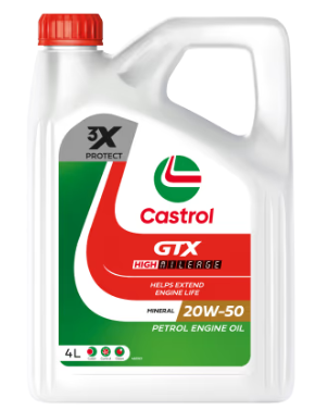Castrol GTX High Mileage 20W-50 (SG) 4L