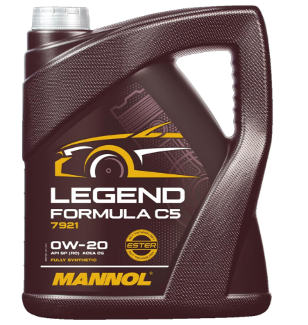 Mannol 5 Litres Legend Formula C5 0W-20 Engine Oil