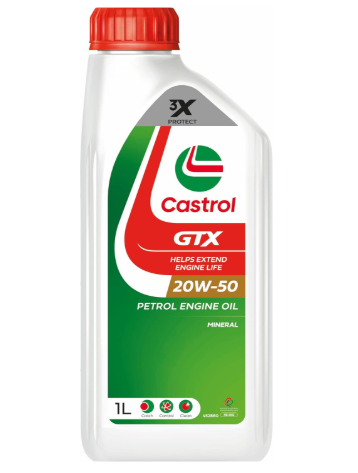 Castrol 20W-50 1 Liter GTX Engine Oil