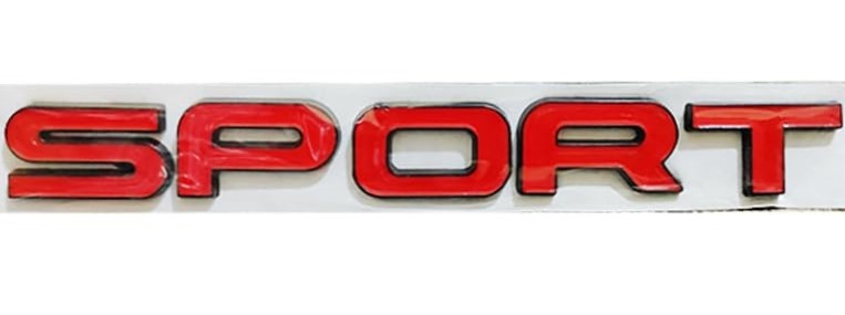 ملصق سبورت للسيارة