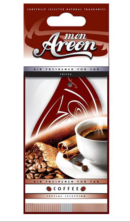 معطر سيارة مون أرون برائحة القهوة