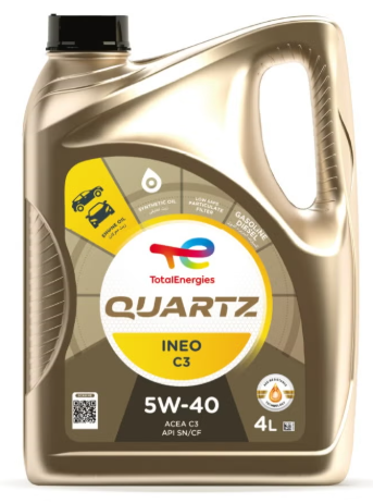 total QUARTZ INEO C3 5W-40 - 4 Liters