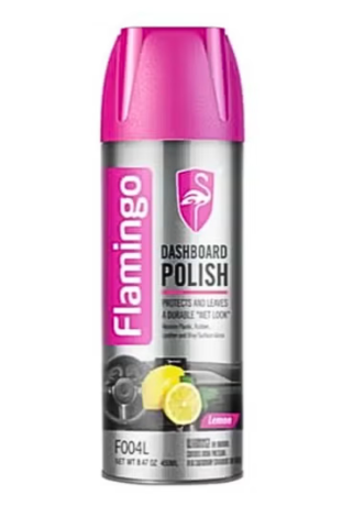 Flamingo Dash Polish Lemon 450ml - Fresh Clean & Protect