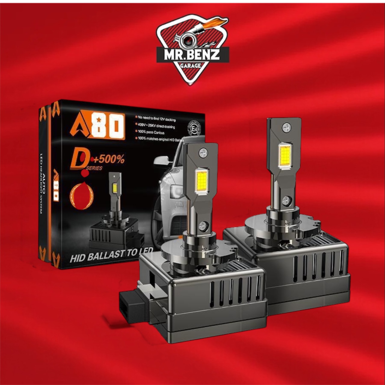 لمبات LED أمامية للسيارة A80