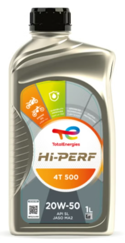 total HI-PERF 4T 500 20W50 1L