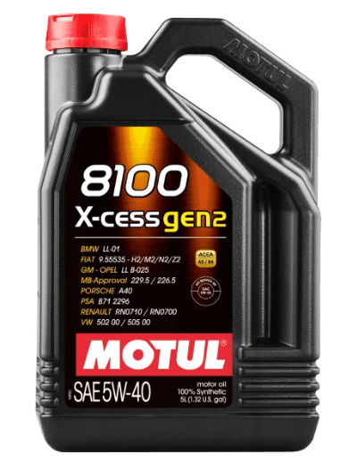MOTUL 8100 X-CESS GEN2 5W-40 5L