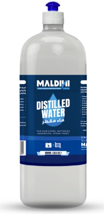 Maldini Distilled Water – 900 ml