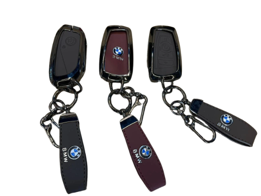 كفر مفاتيح بي إم دبليو جلد فاخر ميتال