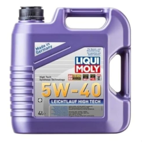 Liqui Moly 5W-40 High Tech Engine Oil With Low Vescosity, 4 Litres