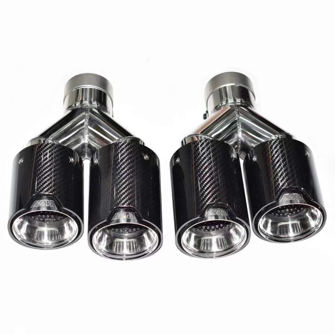 دبة شكمان كاربون فايبر مزدوجة