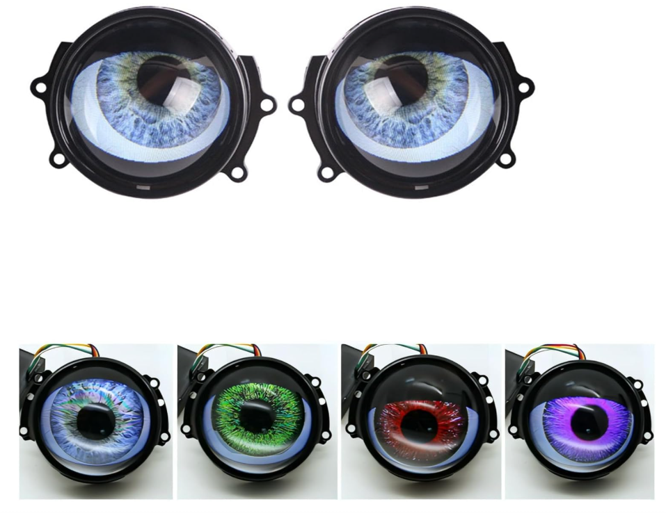 عيون LED فانوس  السيارة