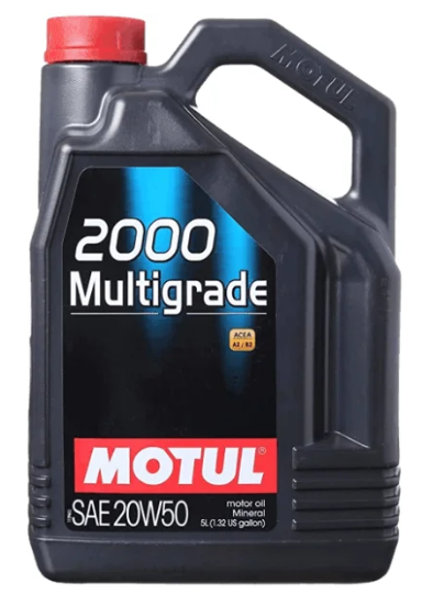 Motul 2000 Multi-Grid 20W-50 5L