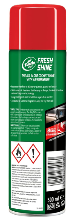 سبراي تلميع السيارة فريش شاين