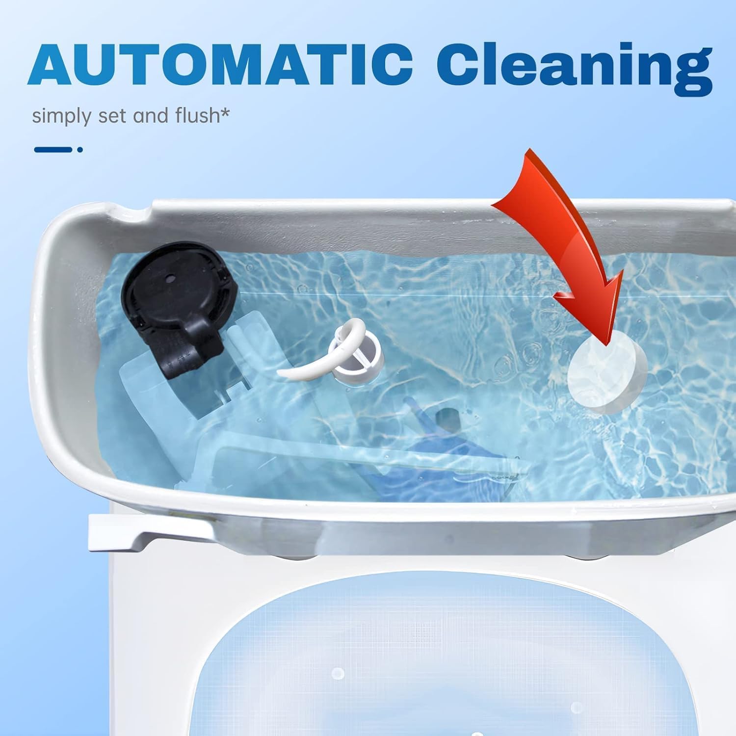 Vacplus Toilet Bowl Cleaner Tablets 40 PACK