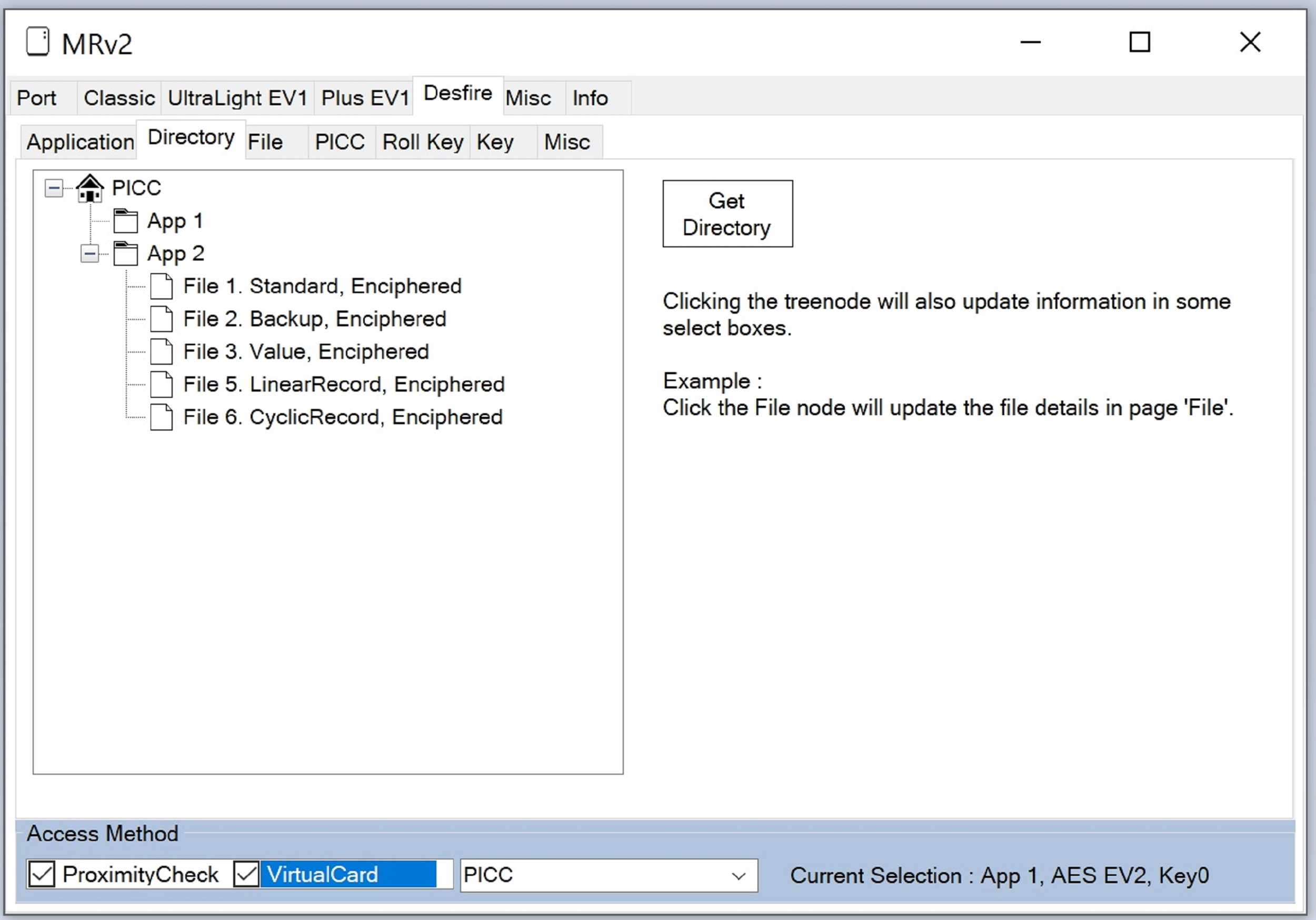 USB Mifare Reader, Type C USB, Read/Write or Read SNR mode configurable, supports Mifare Classic (1K/4K), Plus, Ultralight EV1, and Desfire EV1/EV2.