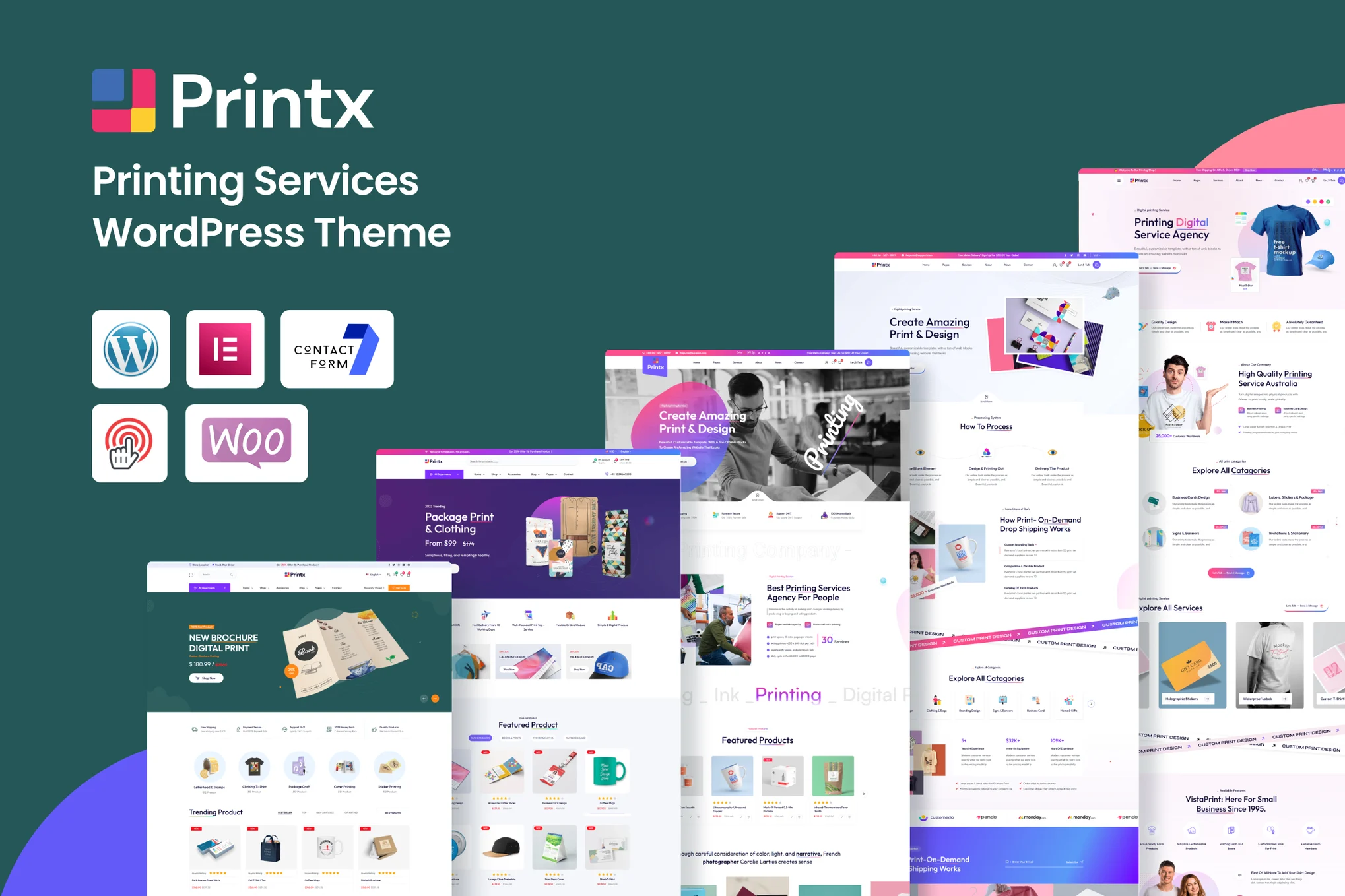 Printx Printing Services WordPress Theme