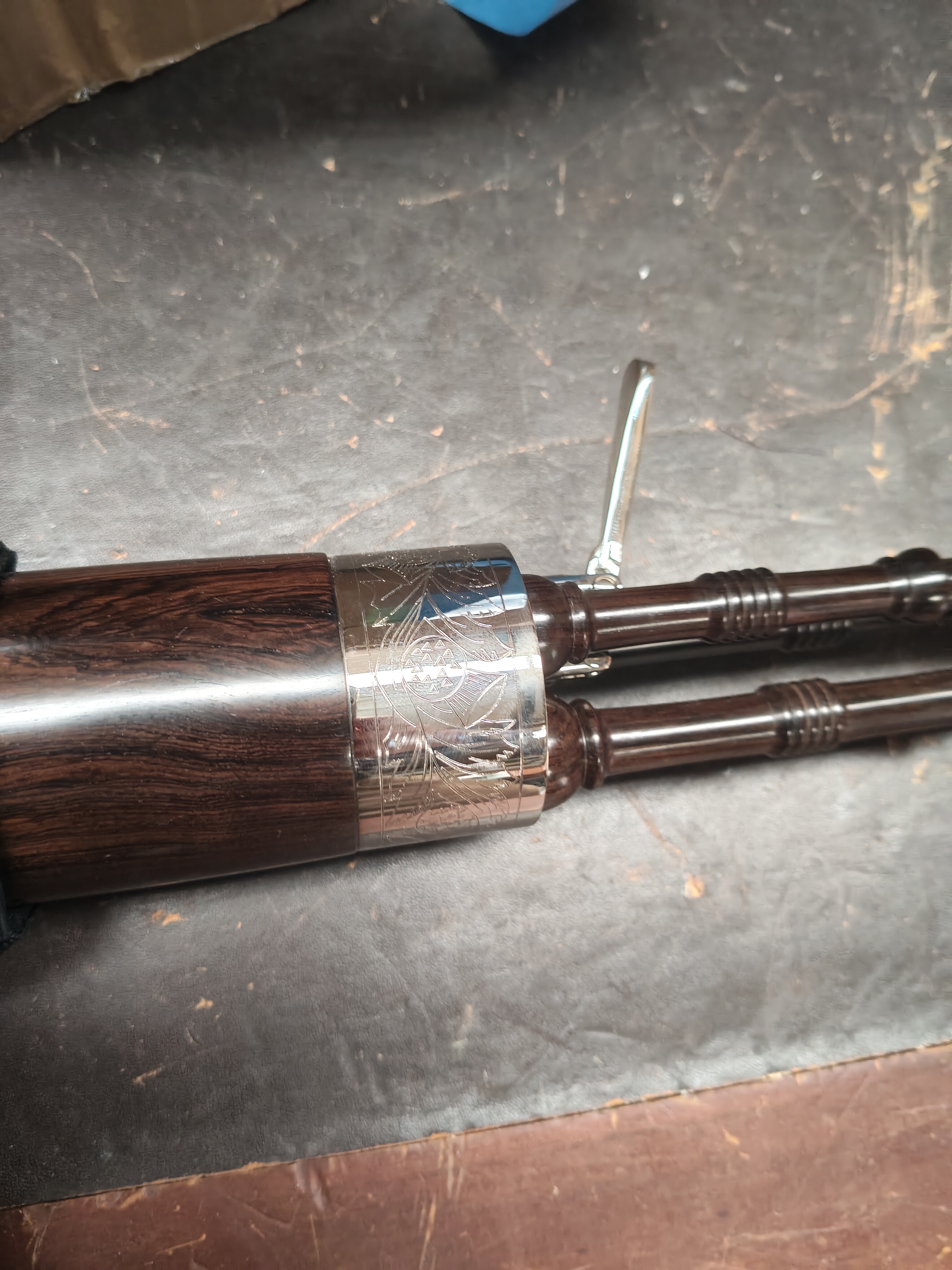 Fred Morrison small pipes in "A" 