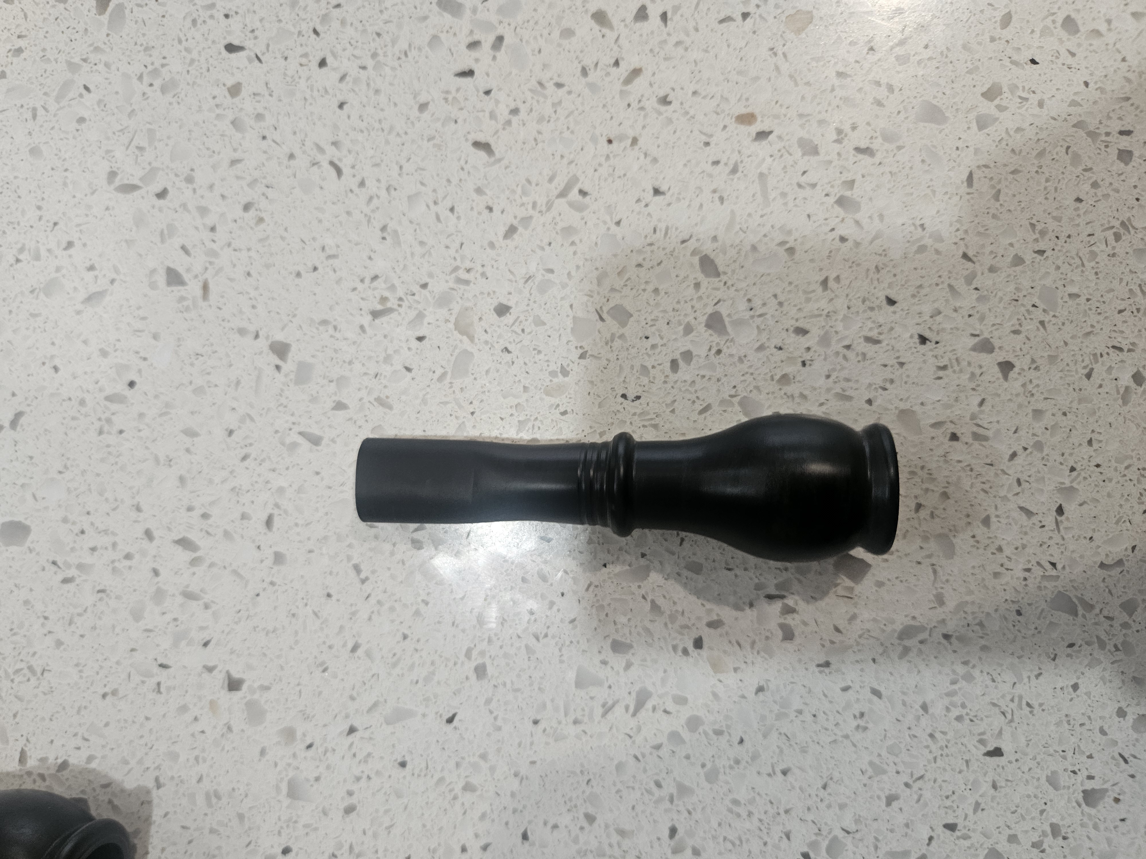 Blowpipe mouthpiece oval