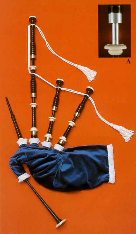 Shepherd S2 Blackwood bagpipes