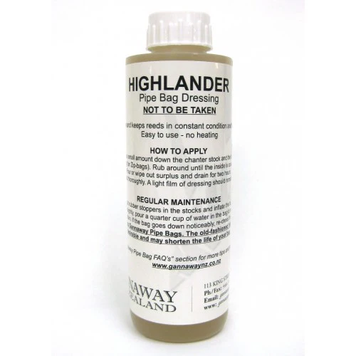 Highlander Pipe Bag Dressing