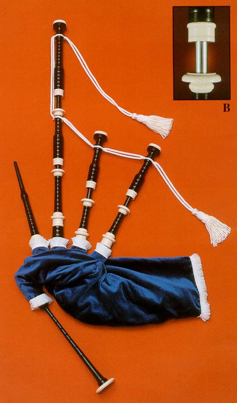 Shepherd S3 Blackwood bagpipes