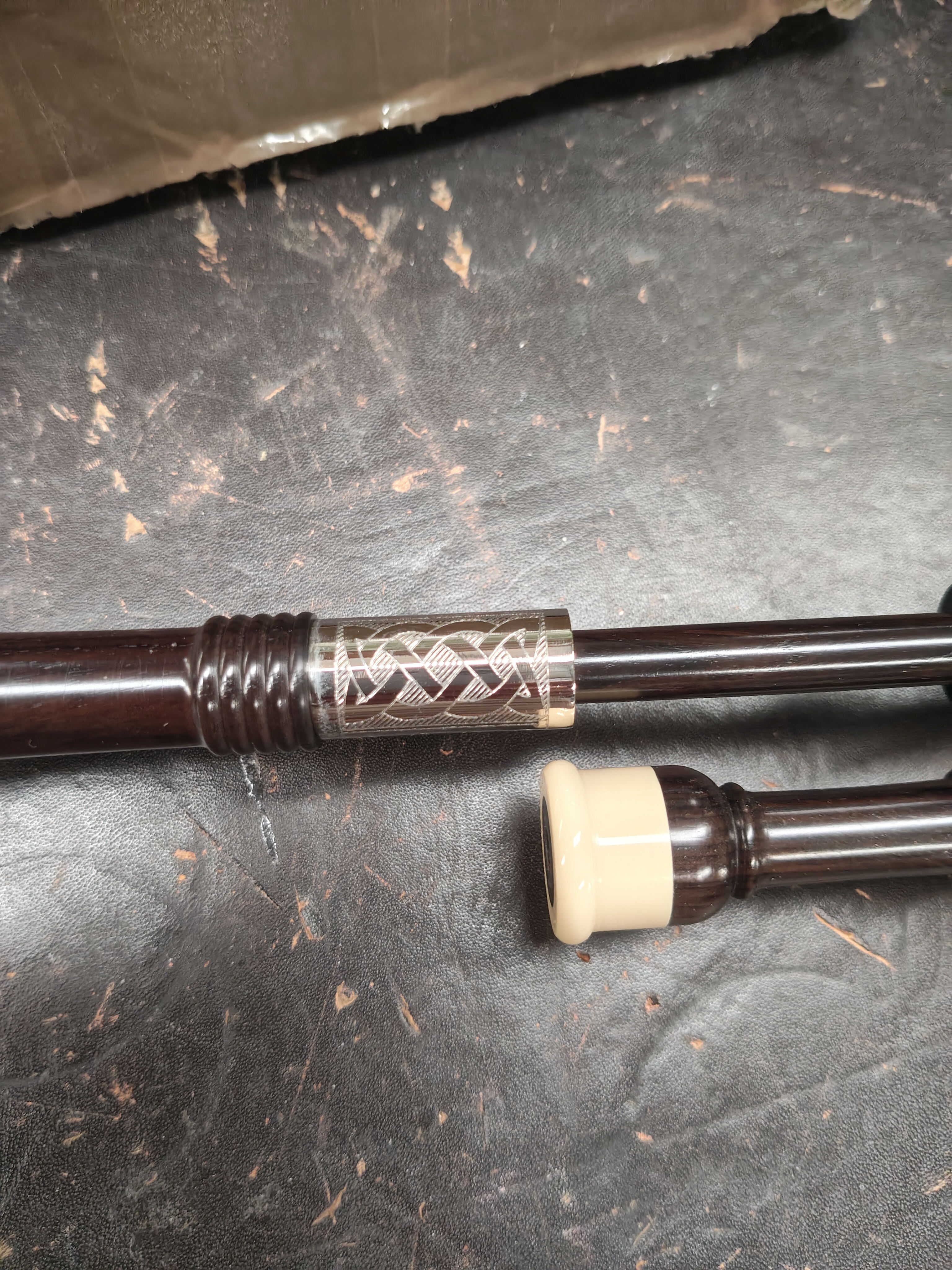 Fred Morrison small pipes in "A" 