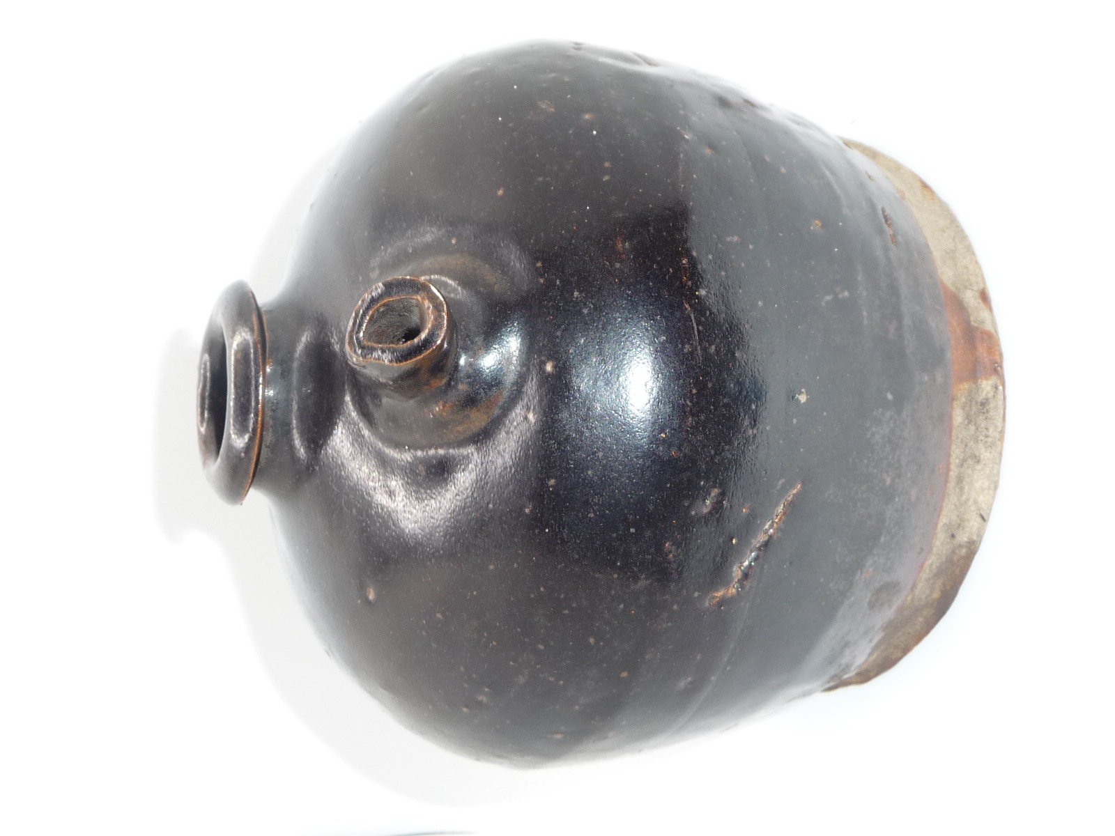 19th-century Chinese ceramic wine or soy sauce jug