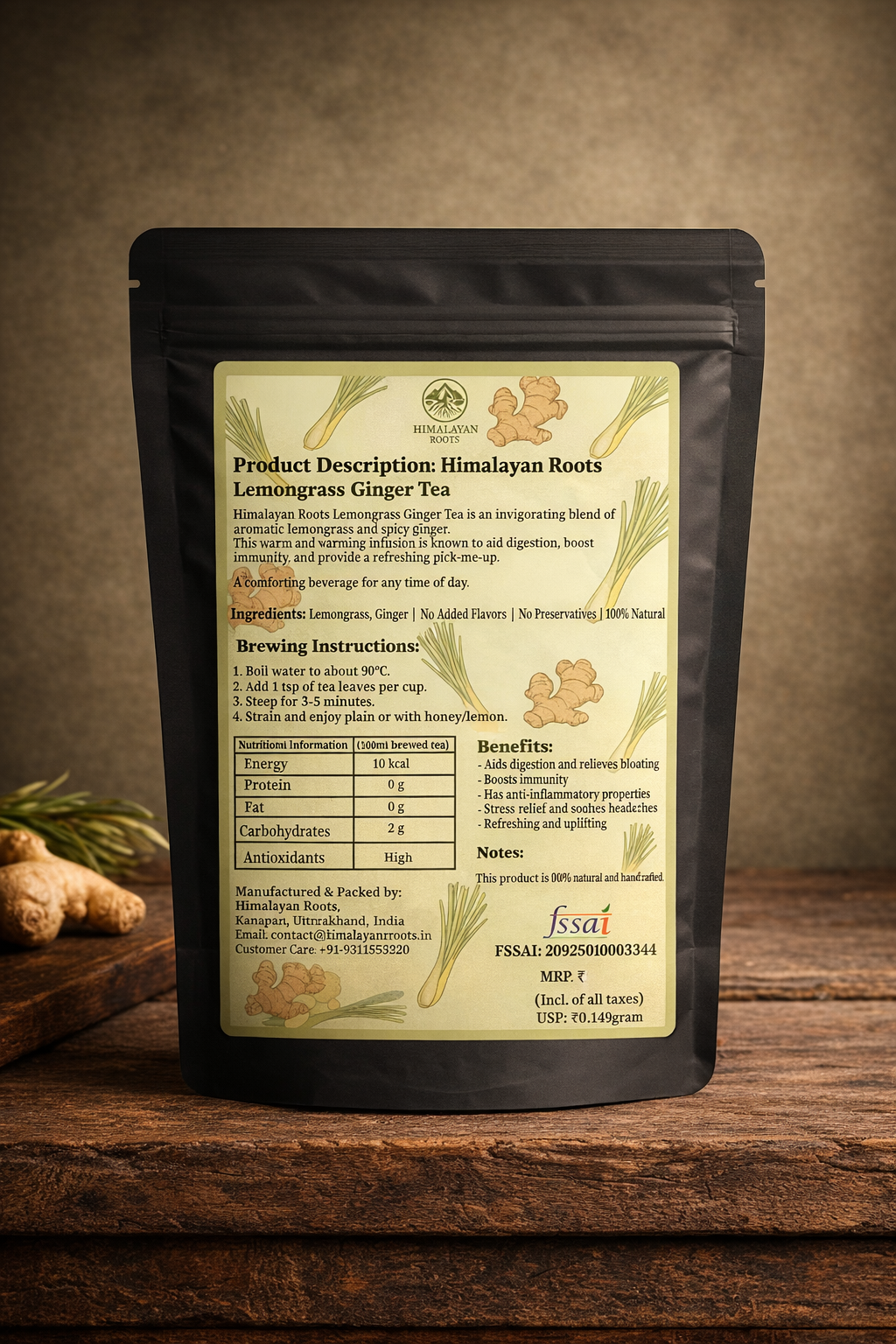 Lemongrass Ginger Tea