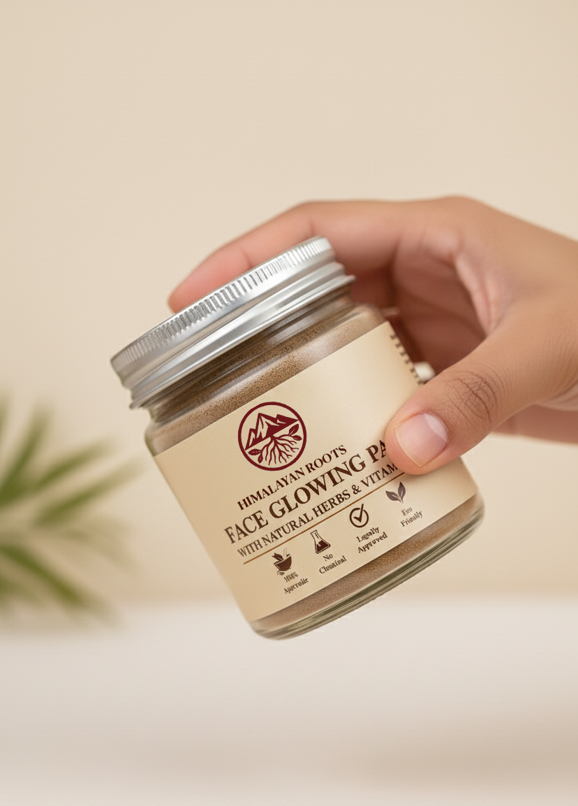 Himalayan Roots Face Glowing Pack