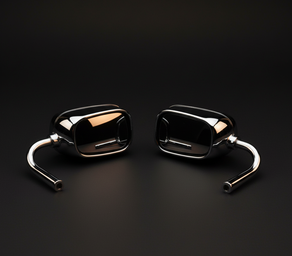 Espejos retrovisor cromados