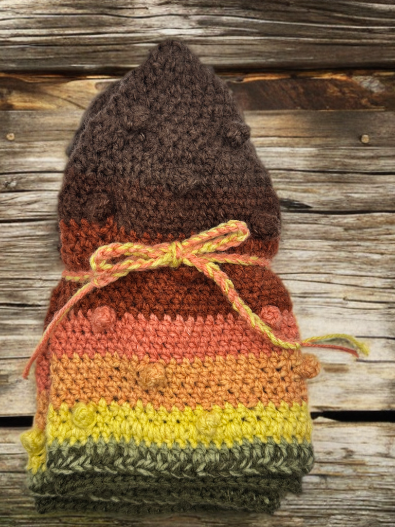 Handmade Multicolor Knit Beanie