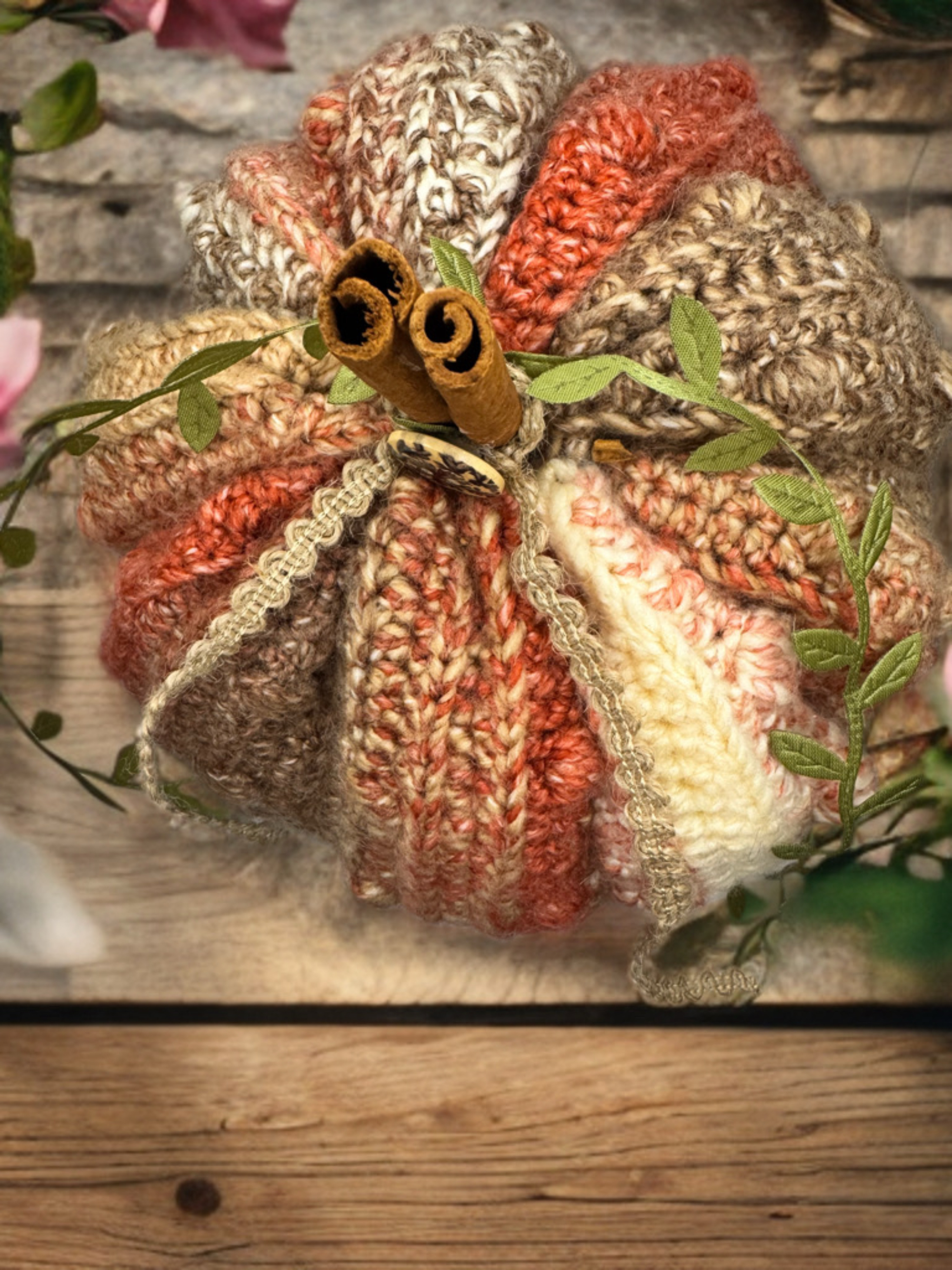 Handcrafted Crochet Pumpkin