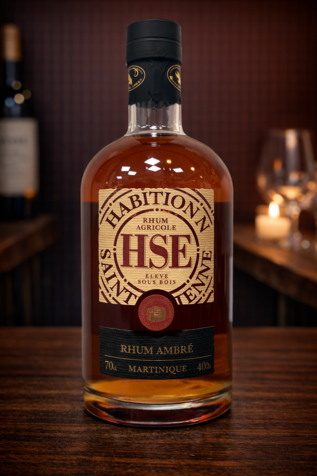 Rhum Agricole HSE Ambré