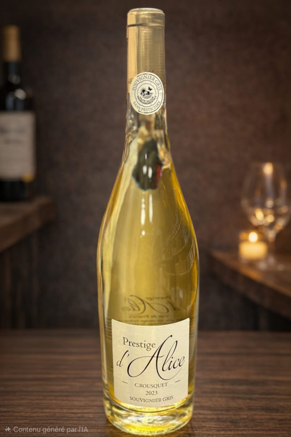 Prestige d'Alice blanc