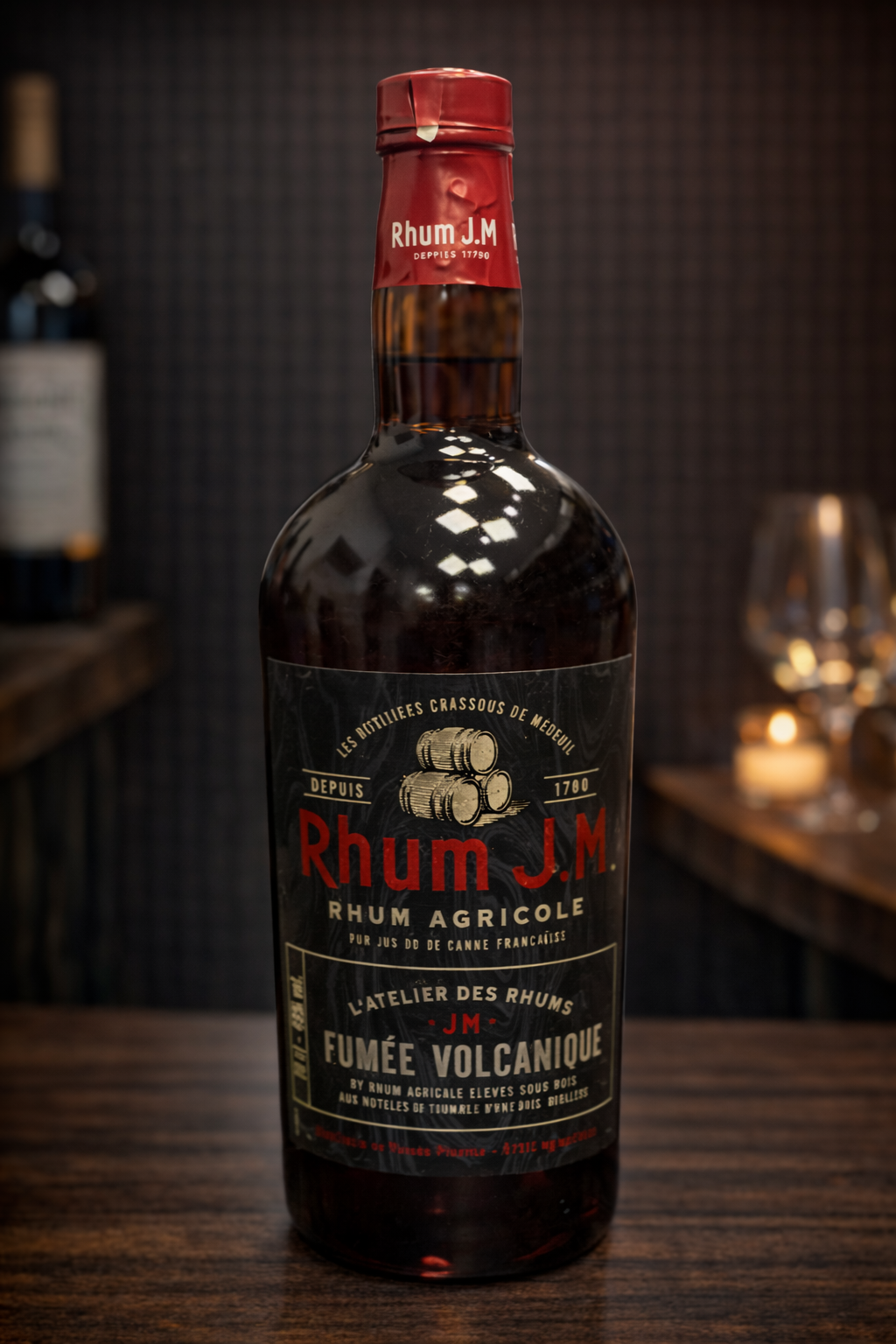 Rhum J.M Fumée Volcanique