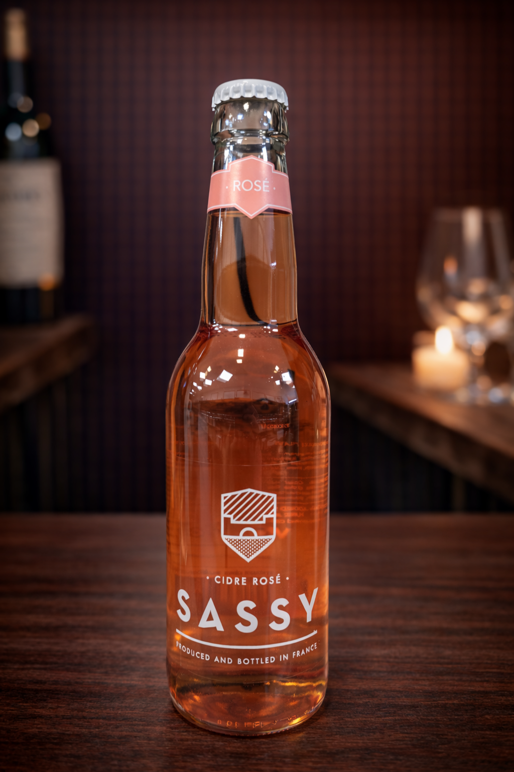 Cidre Rosé SASSY 33CL